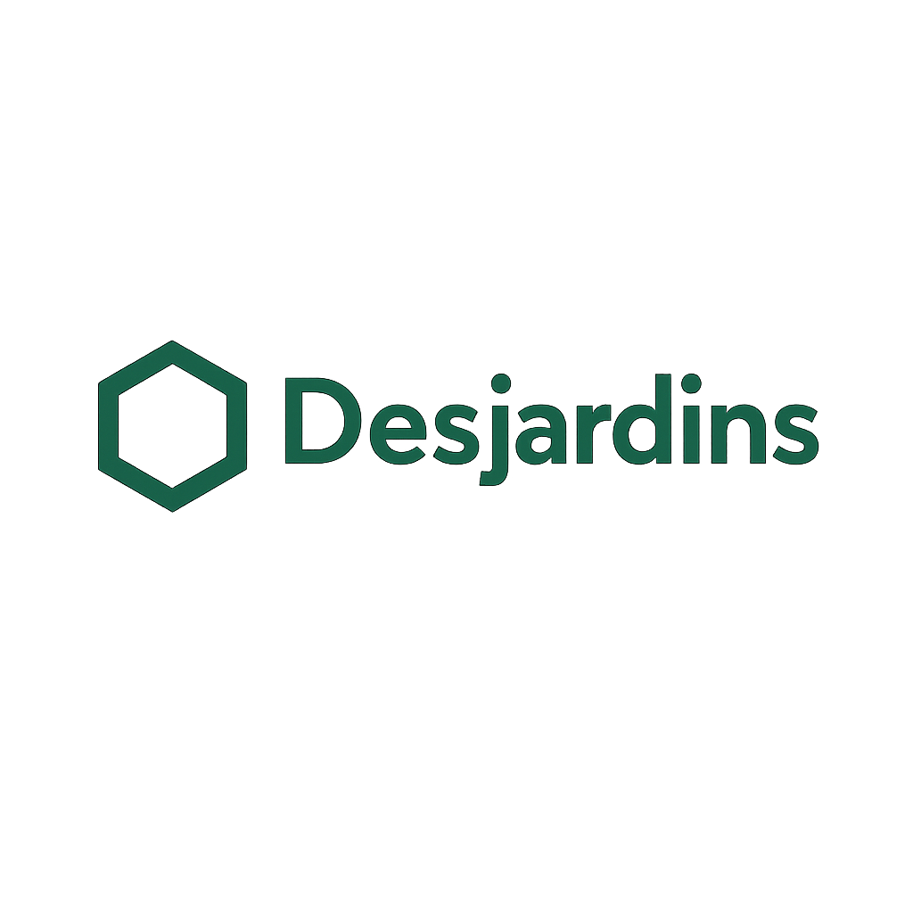 Desjardins Green Hexagon Logo