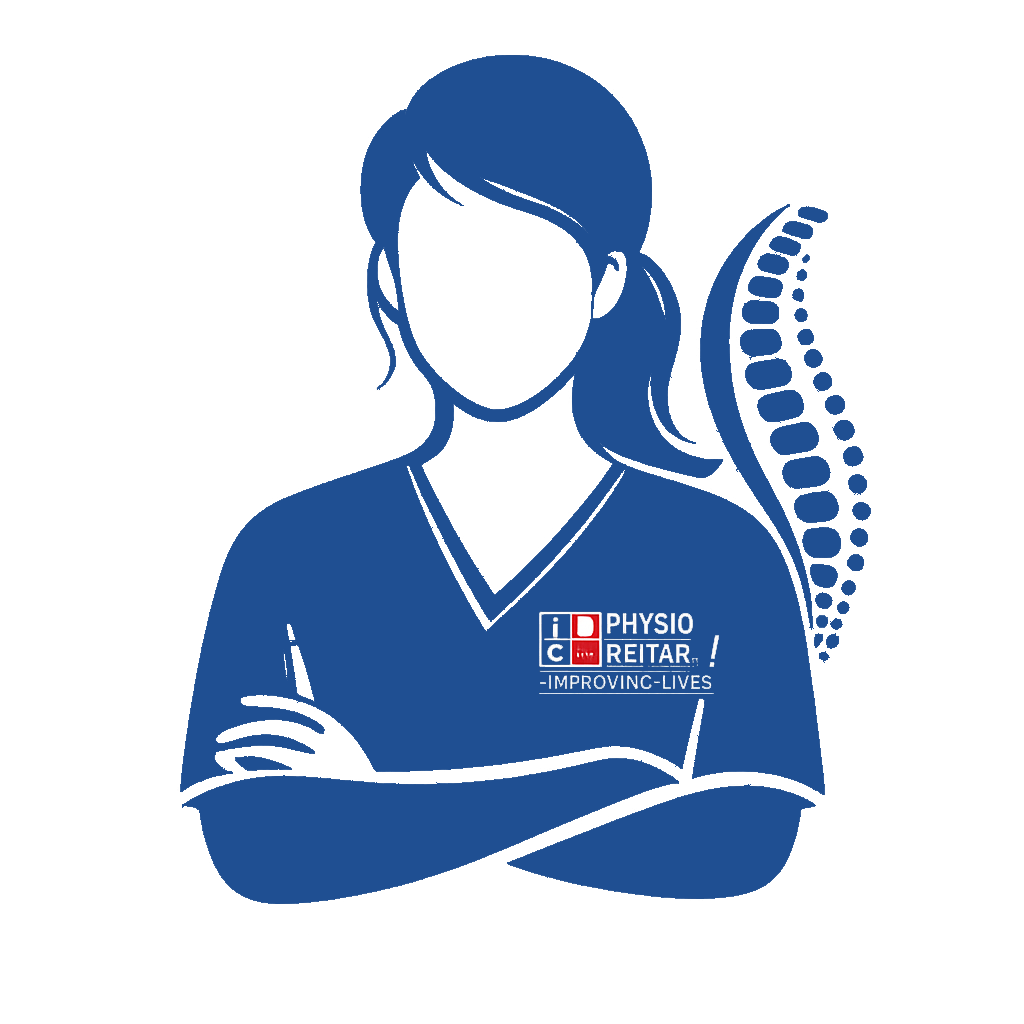 Physiotherapist and Spine Logo