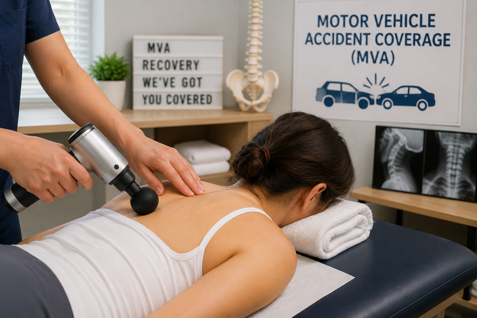 Motor Vehicle Accident (MVA) physiotherapy treatment in Brampton helping patients recover from car accident injuries with personalized rehabilitation