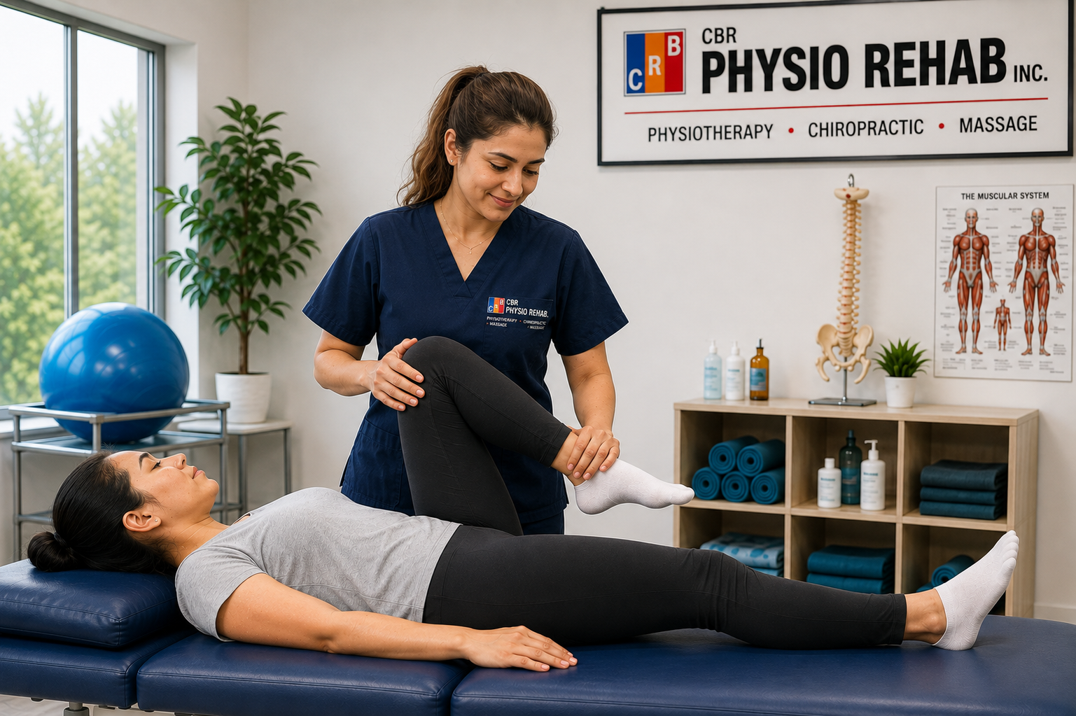 Physical therapy joint mobilization, movement rehabilitation, back and knee pain treatment, physiotherapy services in Brampton