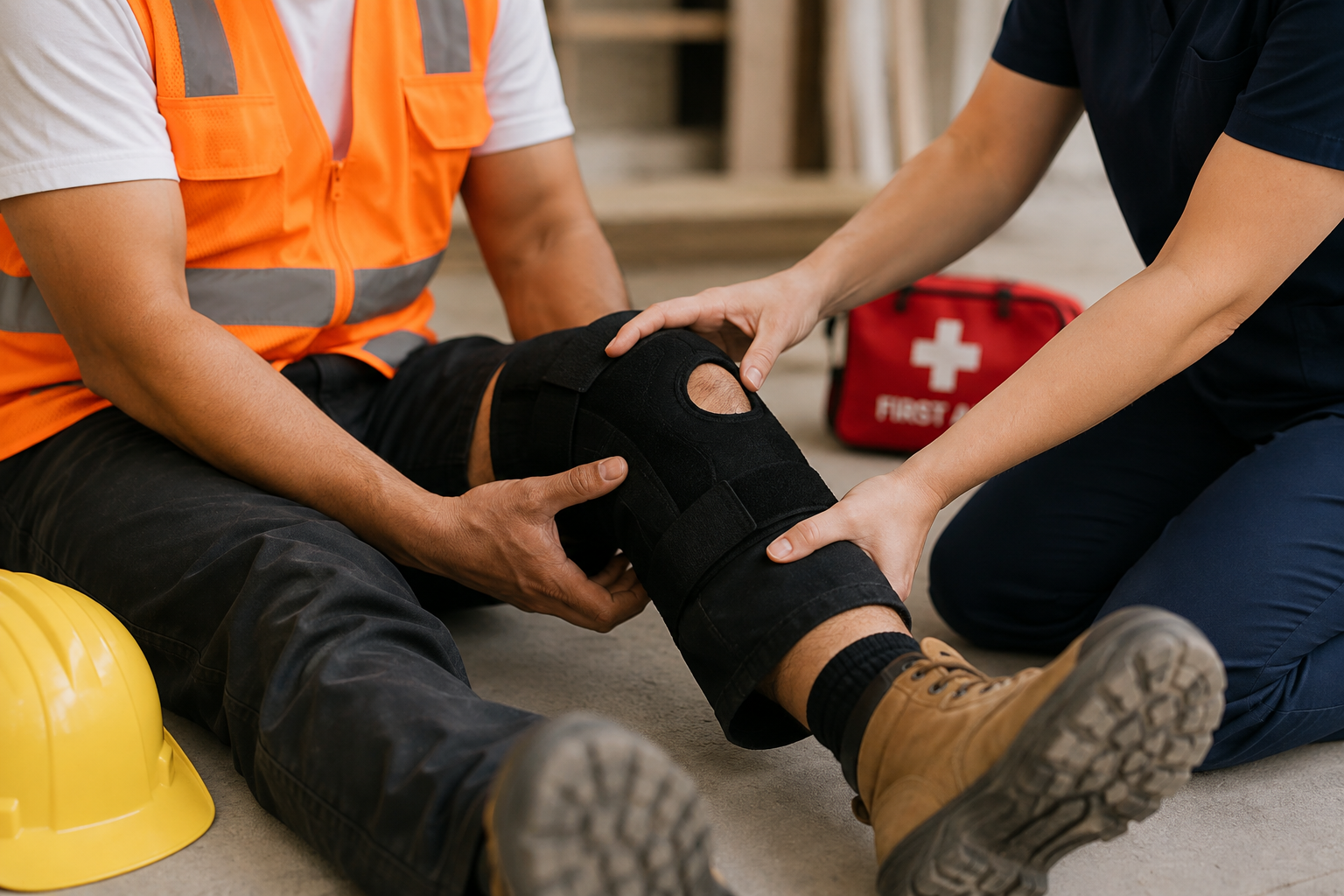 Physiotherapist providing WSIB workplace injury rehabilitation treatment in Brampton for injured workers recovering from job-related accidents